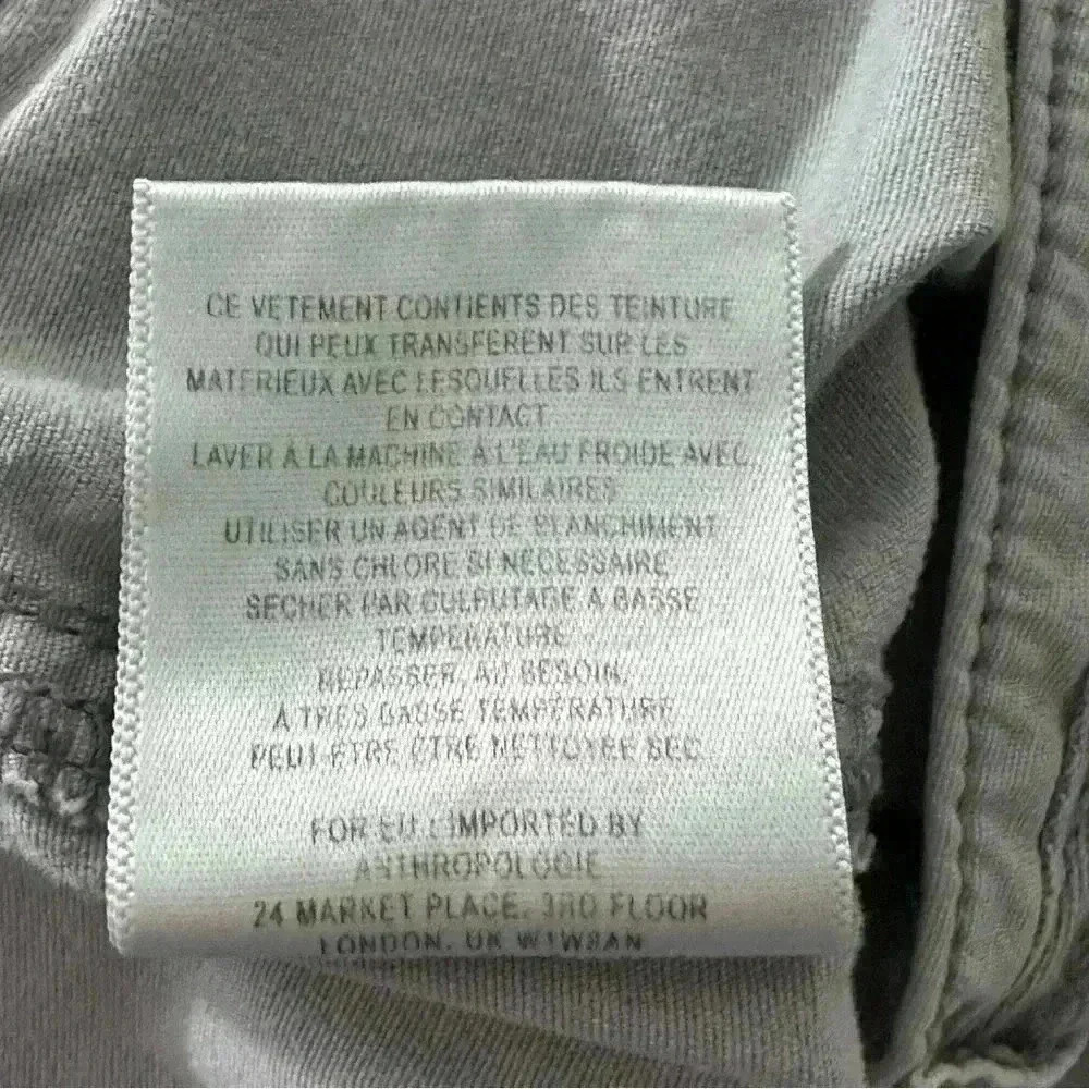 Anthropologie Hei Hei The Wanderer Shorts Cargo Utility | Light Gray | SZ 29 - Picture 12 of 12
